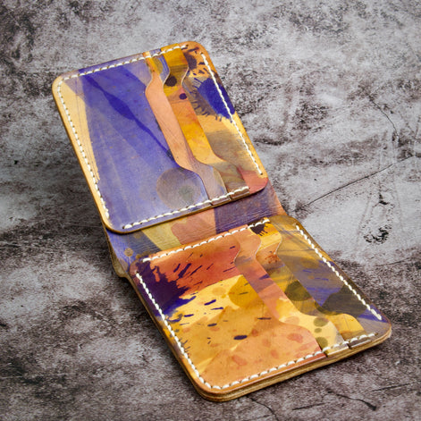 Canvas Chaos – Classic Bi-Fold Wallet