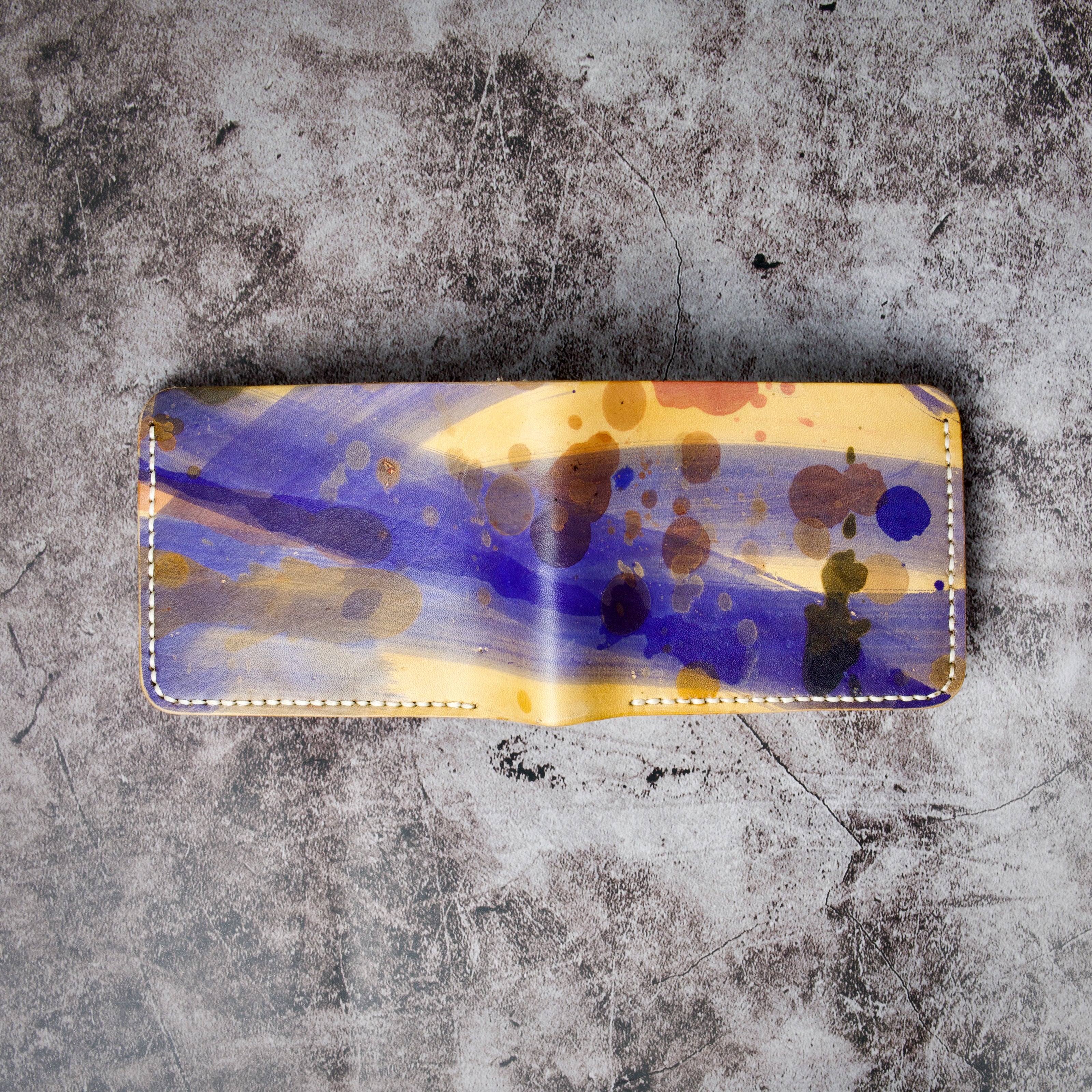 Canvas Chaos – Classic Bi-Fold Wallet
