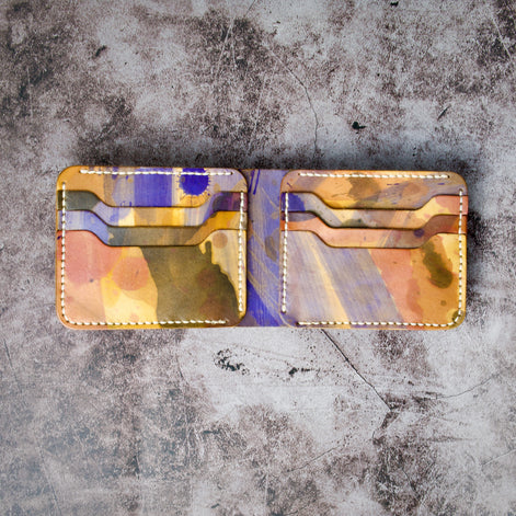 Canvas Chaos – Classic Bi-Fold Wallet