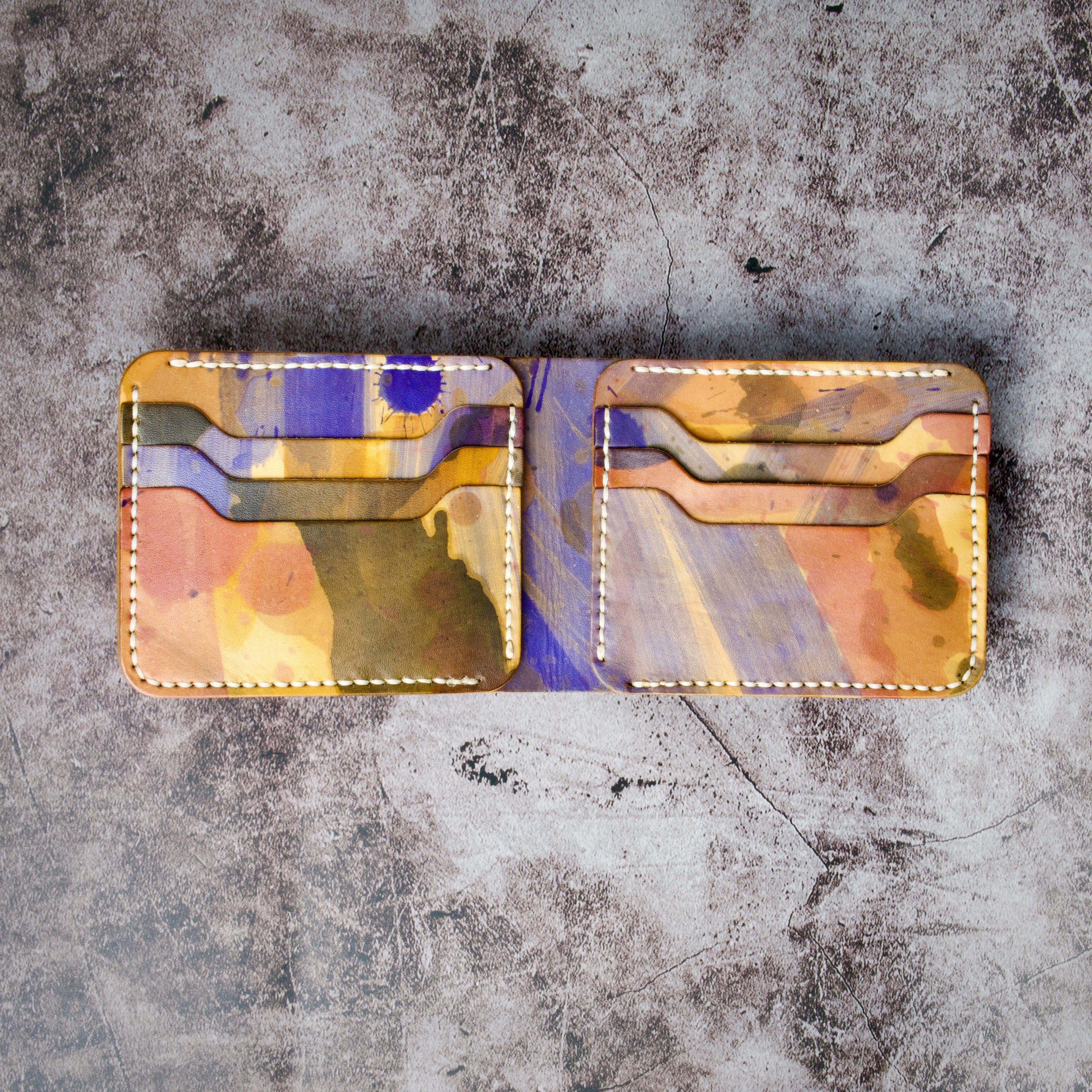Canvas Chaos – Classic Bi-Fold Wallet