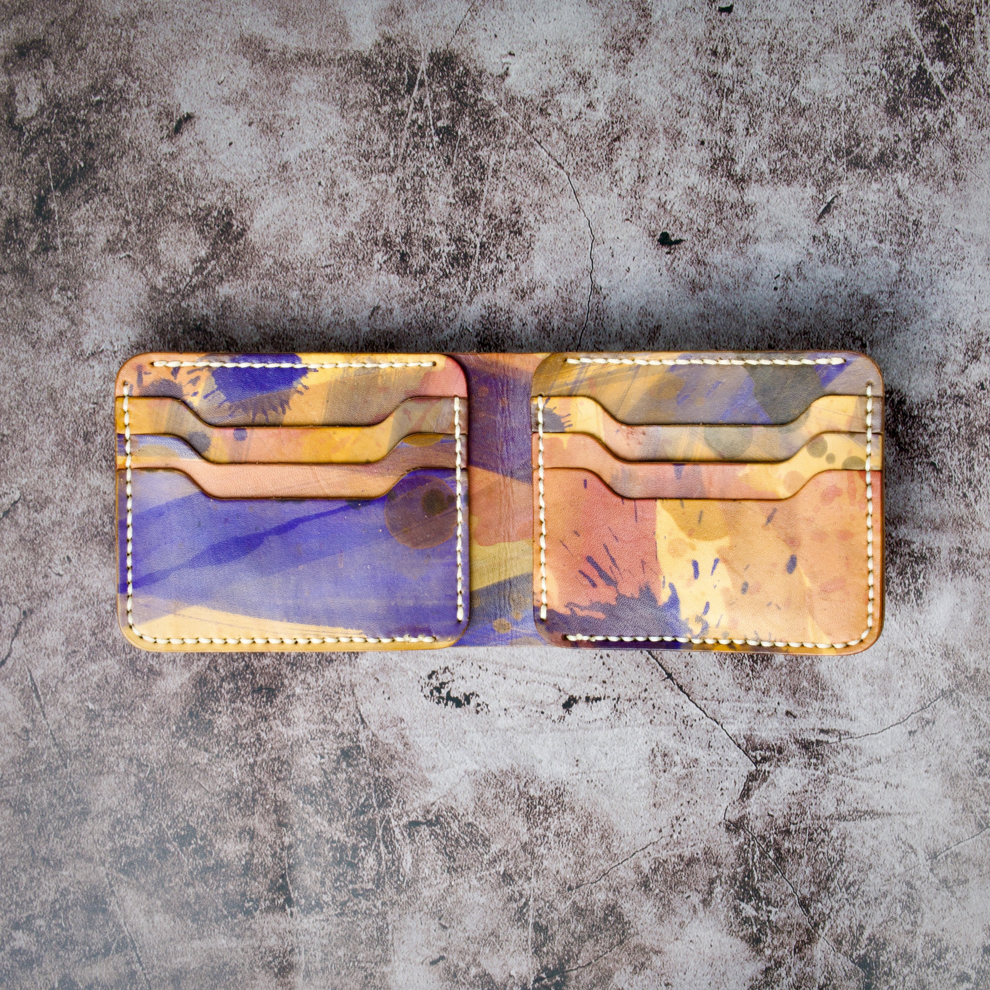 Canvas Chaos – Classic Bi-Fold Wallet