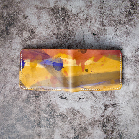 Canvas Chaos – Classic Bi-Fold Wallet