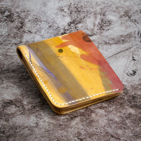 Canvas Chaos – Classic Bi-Fold Wallet