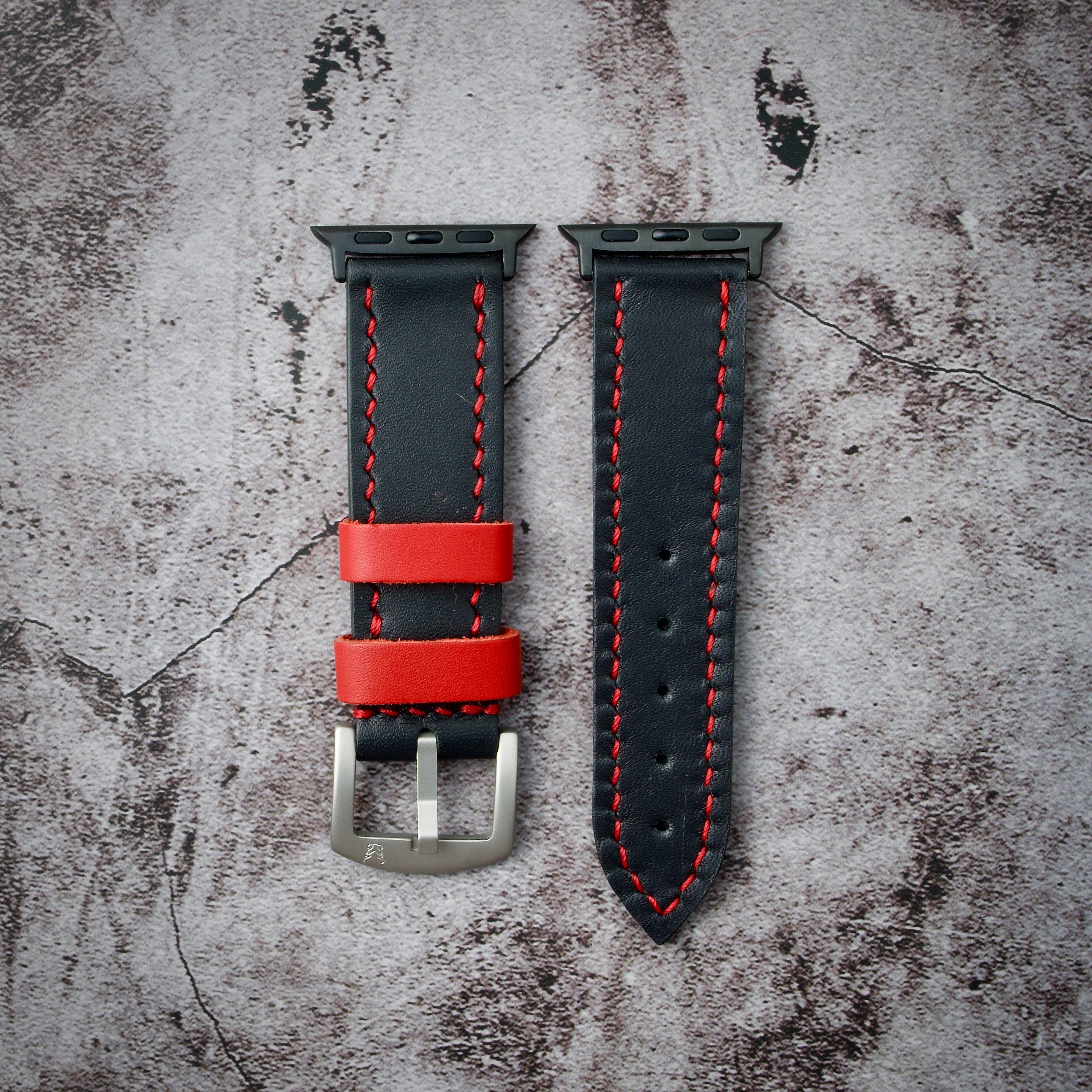 Hour Line – Apple Watch Leather Strap
