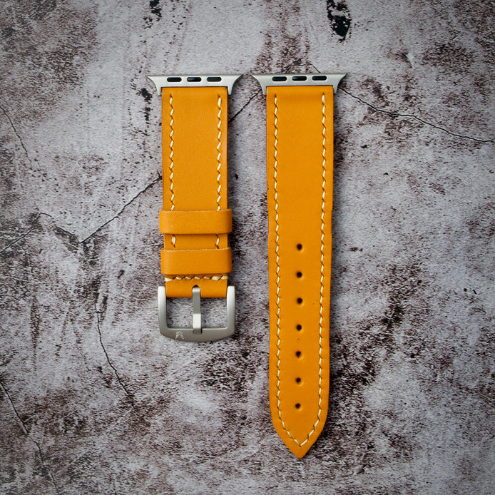 Hour Line – Apple Watch Leather Strap