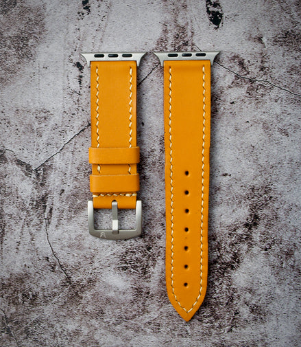 Hour Line – Apple Watch Leather Strap