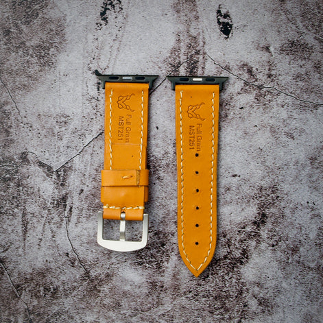 Hour Line – Apple Watch Leather Strap