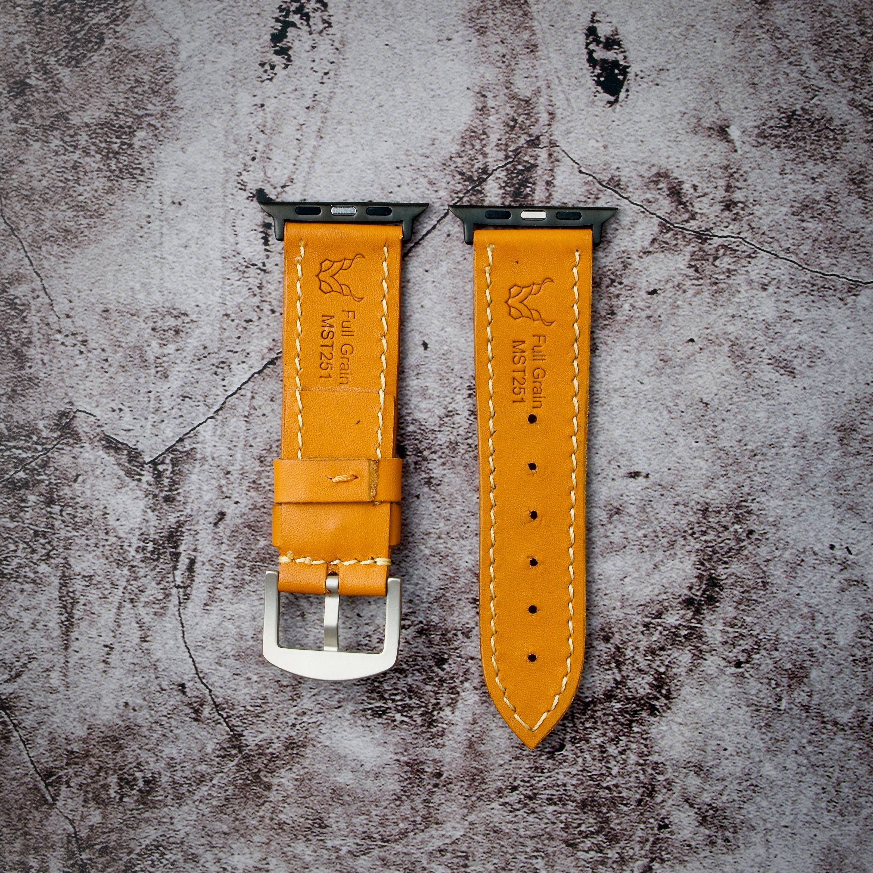 Hour Line – Apple Watch Leather Strap