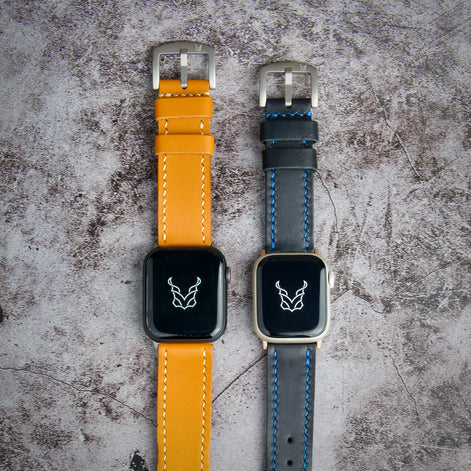Hour Line – Apple Watch Leather Strap
