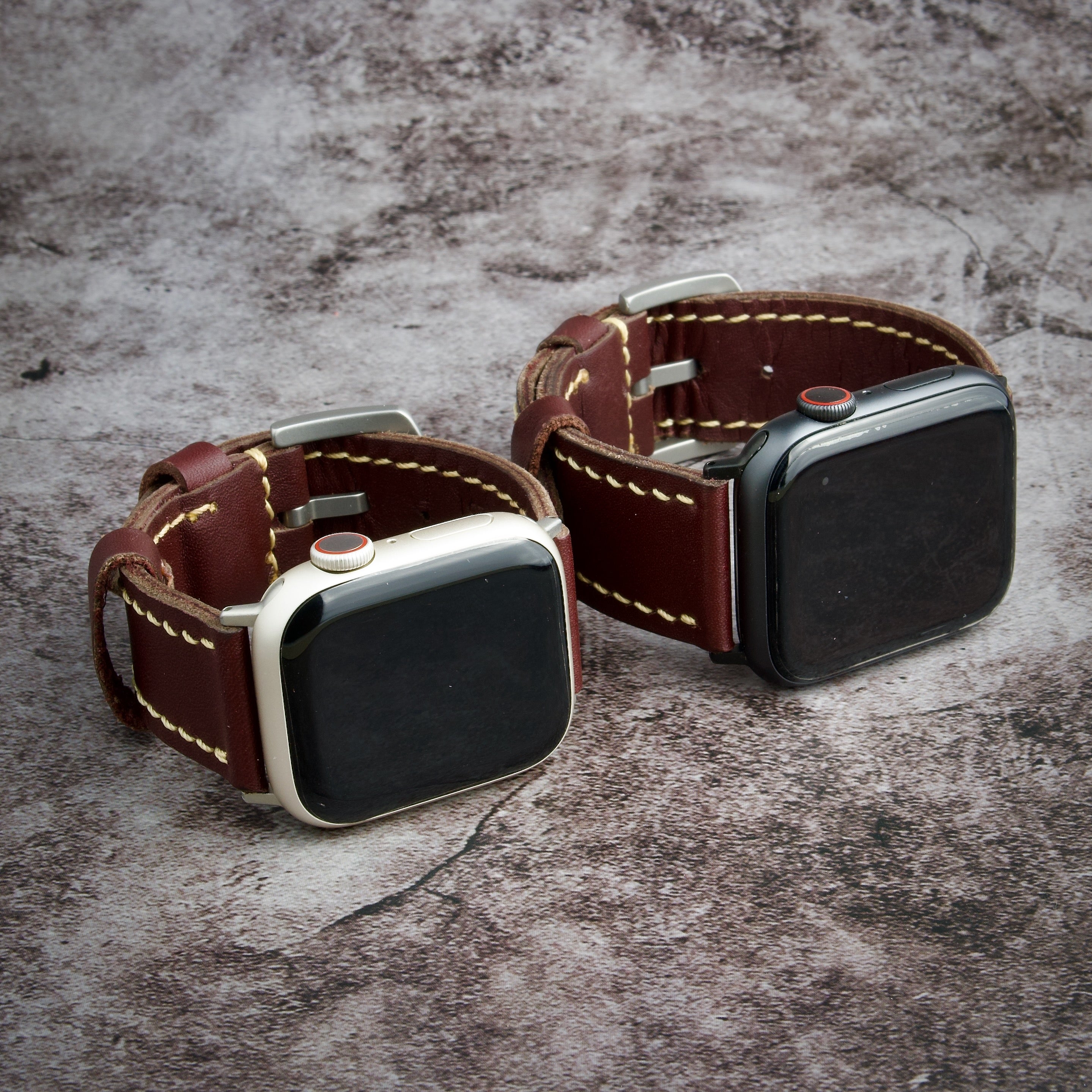Hour Line – Apple Watch Leather Strap
