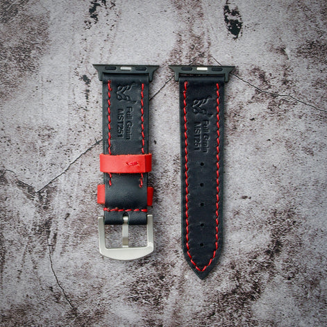 Hour Line – Apple Watch Leather Strap