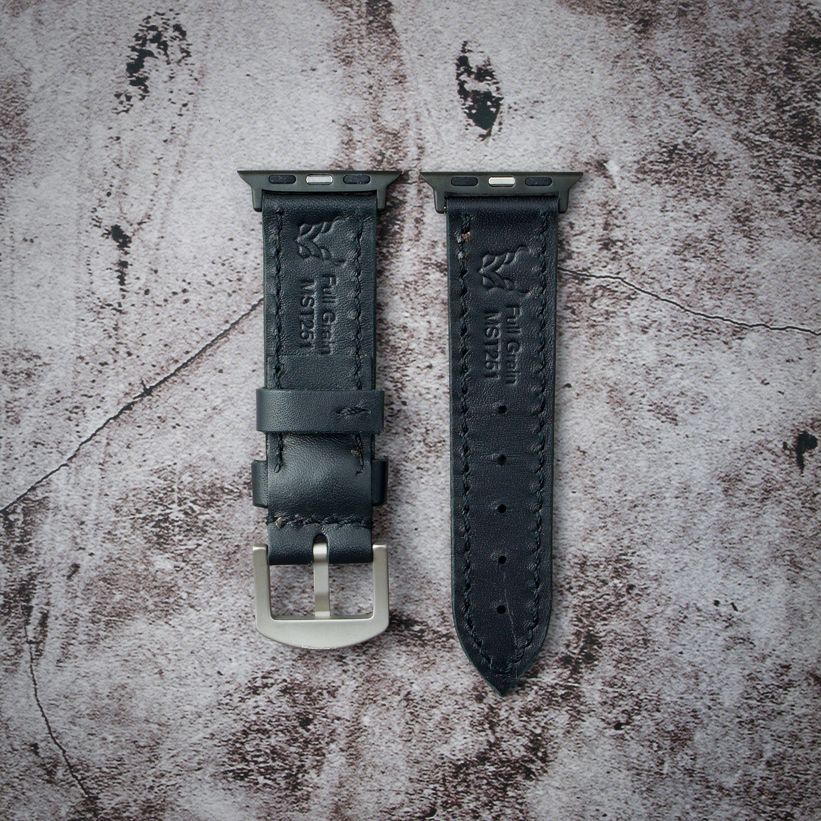 Hour Line – Apple Watch Leather Strap