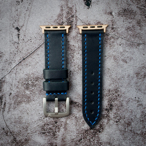 Hour Line – Apple Watch Leather Strap