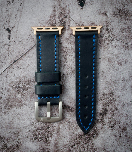 Hour Line – Apple Watch Leather Strap
