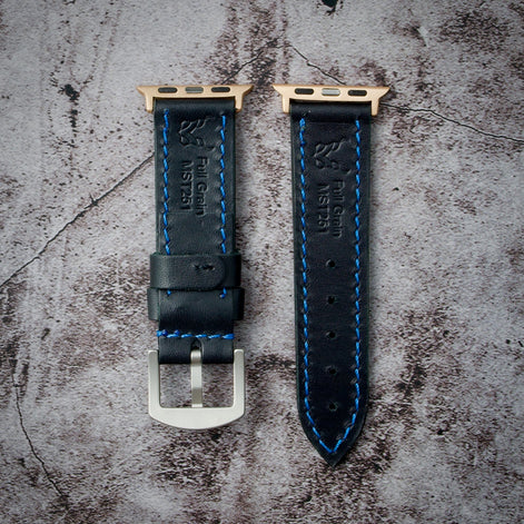 Hour Line – Apple Watch Leather Strap