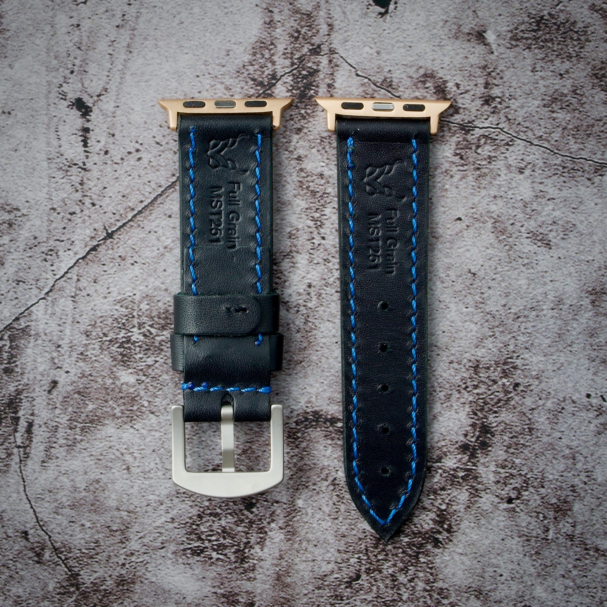 Hour Line – Apple Watch Leather Strap