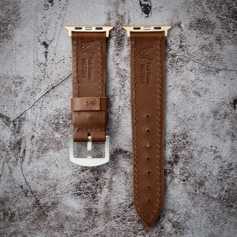 Hour Line – Apple Watch Leather Strap