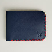 Cross Stitched Classic Bi-Fold Wallet | Hunza Edge