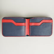 Cross Stitched Classic Bi-Fold Wallet | Hunza Edge