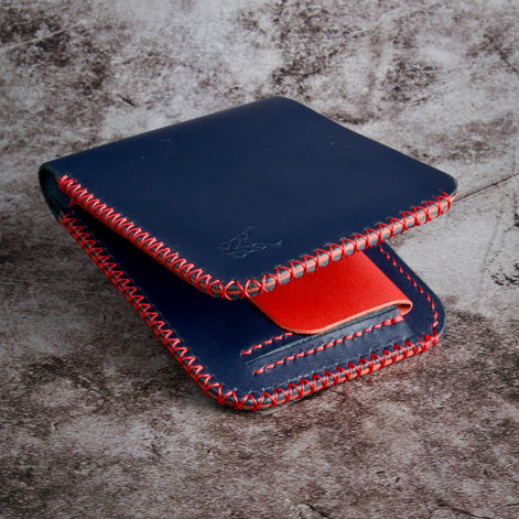 Hunza Edge – Cross Stitched Classic Slim Bi-Fold Wallet