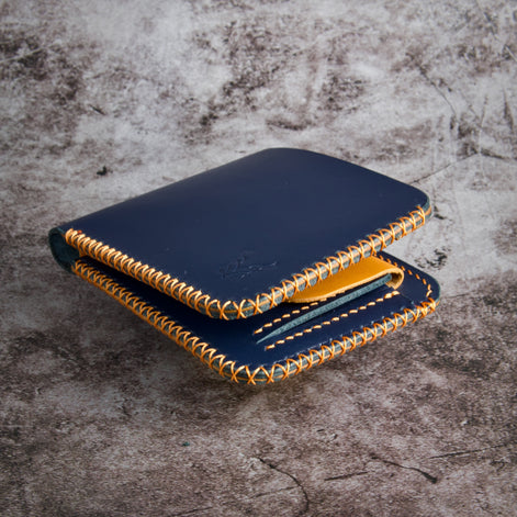 Hunza Edge – Cross Stitched Classic Slim Bi-Fold Wallet