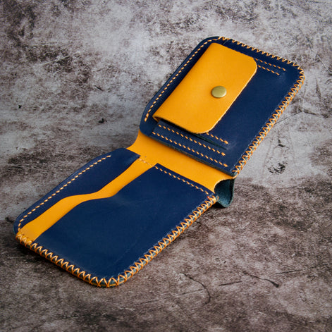 Hunza Edge – Cross Stitched Classic Slim Bi-Fold Wallet