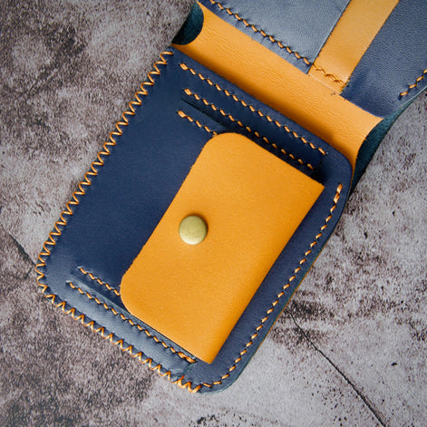 Hunza Edge – Cross Stitched Classic Slim Bi-Fold Wallet