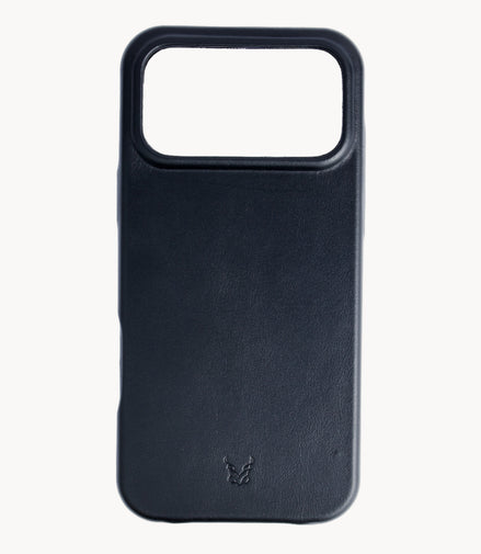 Markore Himalayan Midnight iPhone case with branding on a white background