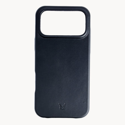 Markore Himalayan Midnight iPhone case with branding on a white background