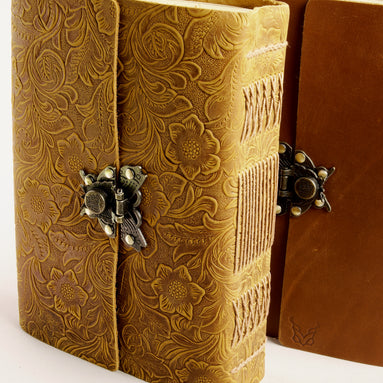 Vintage Leather Journal, A5, 480 Pages | Misra Daily