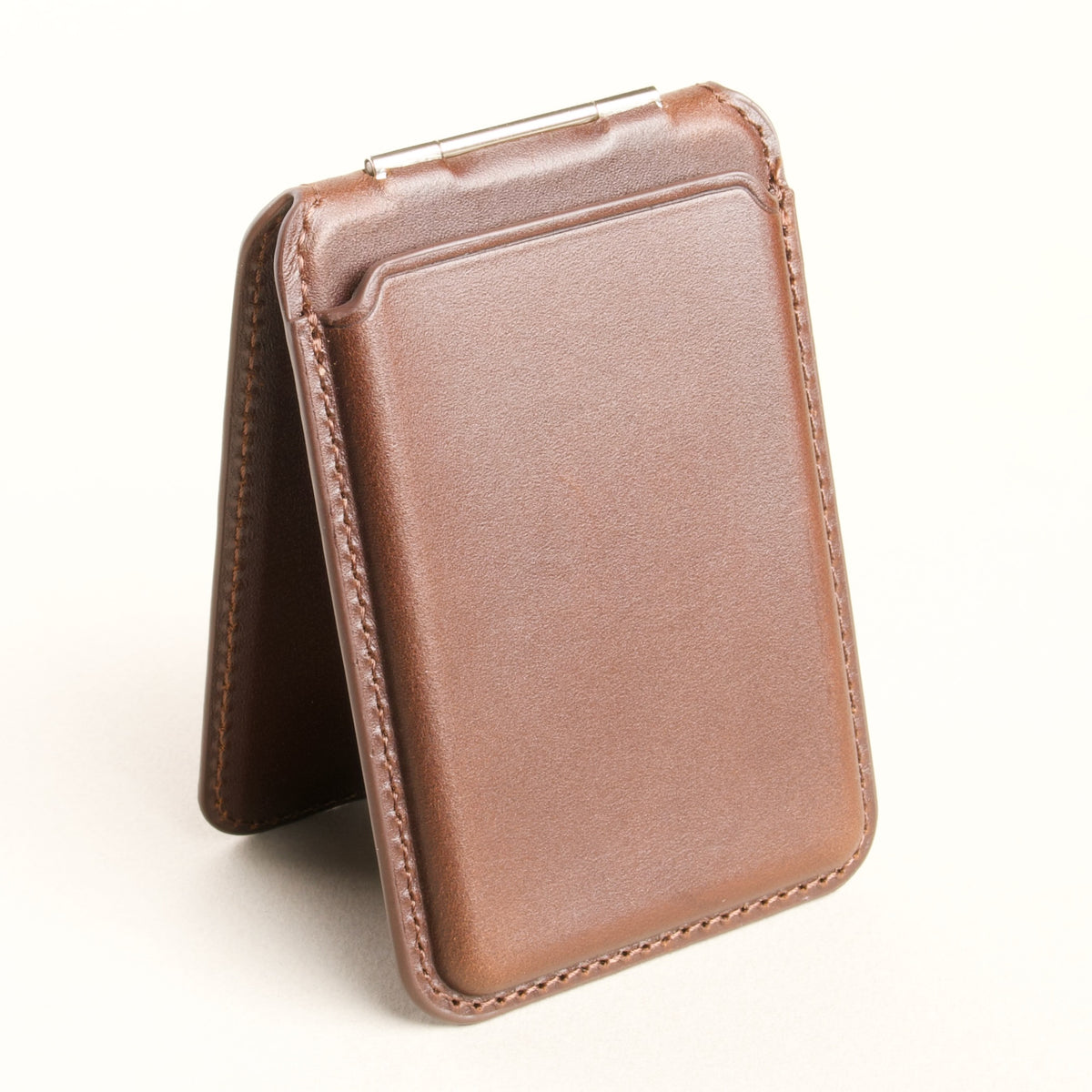 Leather MagSafe Wallet with Stand | Mag Lift