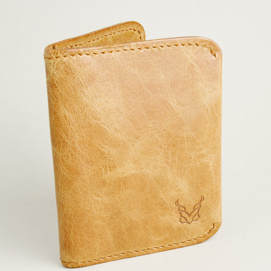 RFID Blocking, Minimalist Bi-Fold Wallet | Markore Natural
