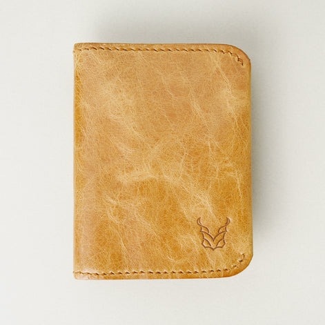 RFID Blocking, Minimalist Bi-Fold Wallet | Markore Natural