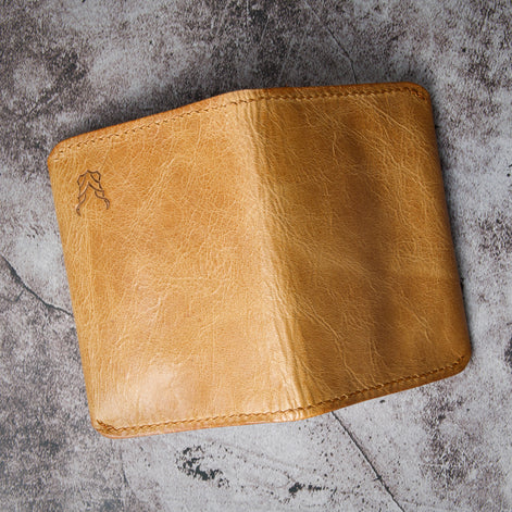 Markore Natural – RFID Blocking, Minimalist Bi-Fold Cardholder