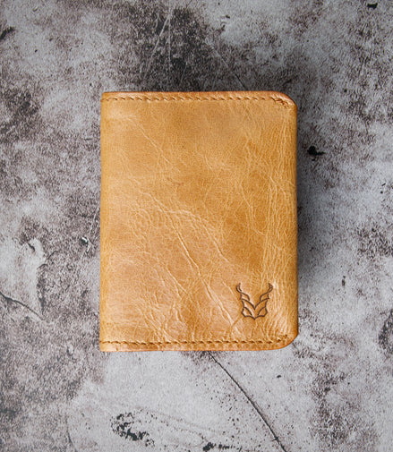 Markore Natural – RFID Blocking, Minimalist Bi-Fold Cardholder