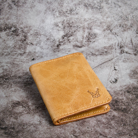 Markore Natural – RFID Blocking, Minimalist Bi-Fold Cardholder