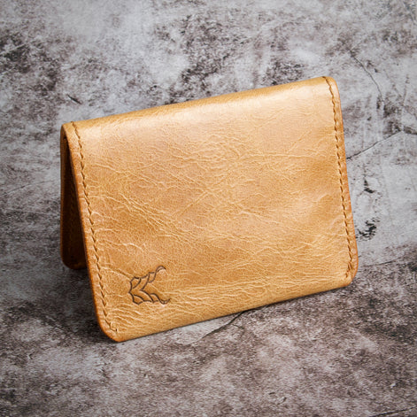 Markore Natural – RFID Blocking, Minimalist Bi-Fold Cardholder