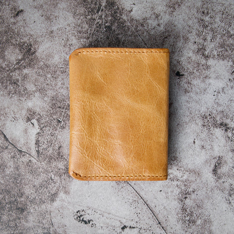 Markore Natural – RFID Blocking, Minimalist Bi-Fold Cardholder