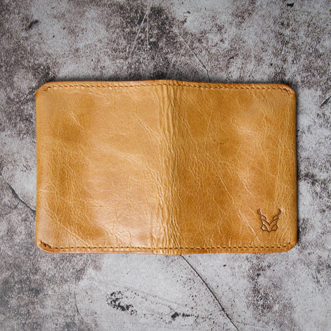 Markore Natural – RFID Blocking, Minimalist Bi-Fold Cardholder