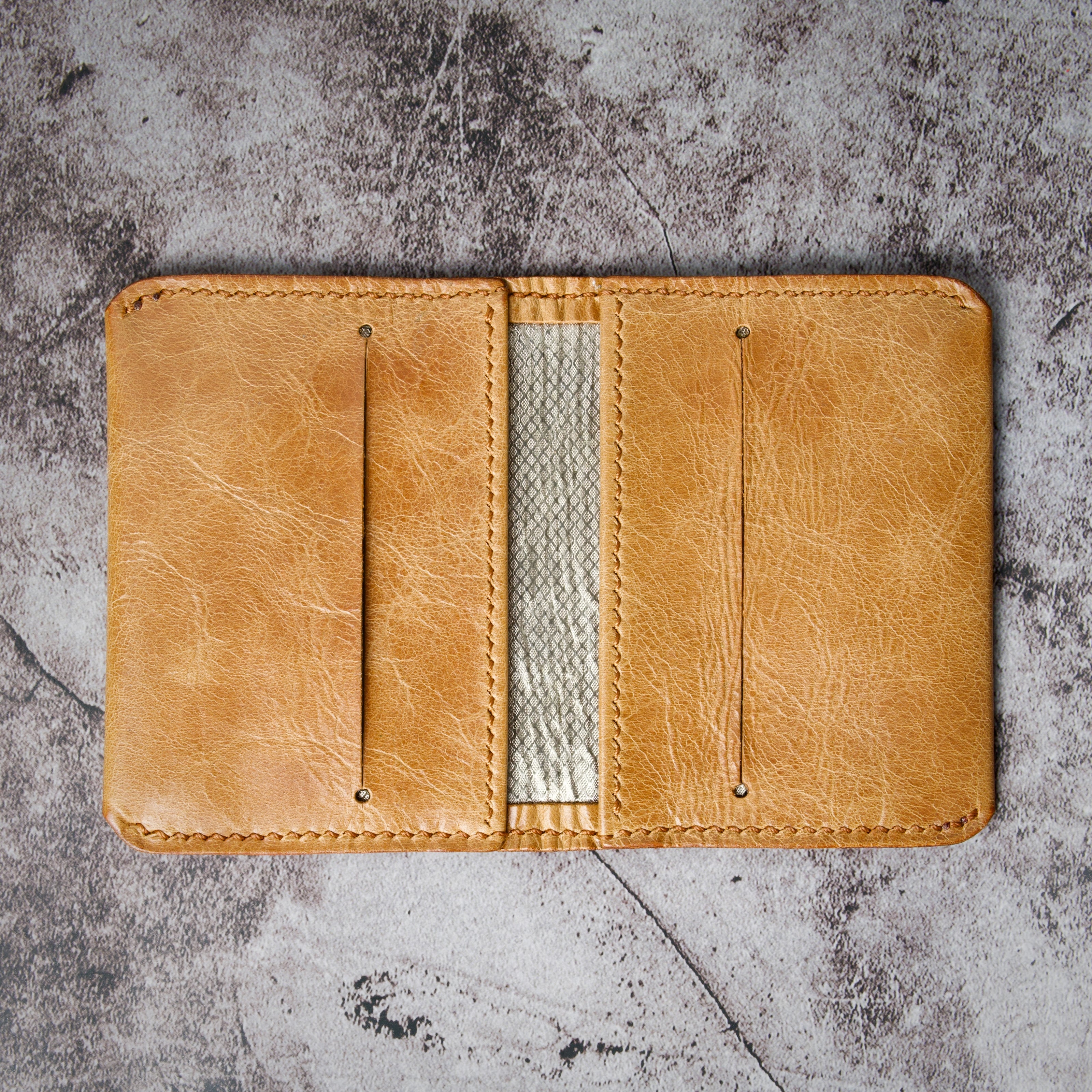 Markore Natural – RFID Blocking, Minimalist Bi-Fold Cardholder