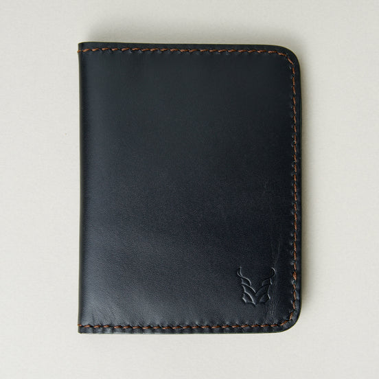 Slim Vertical Bi-Fold Wallet | Ravi Fold