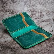 Slim Vertical Bifold Wallet | Ravi Fold