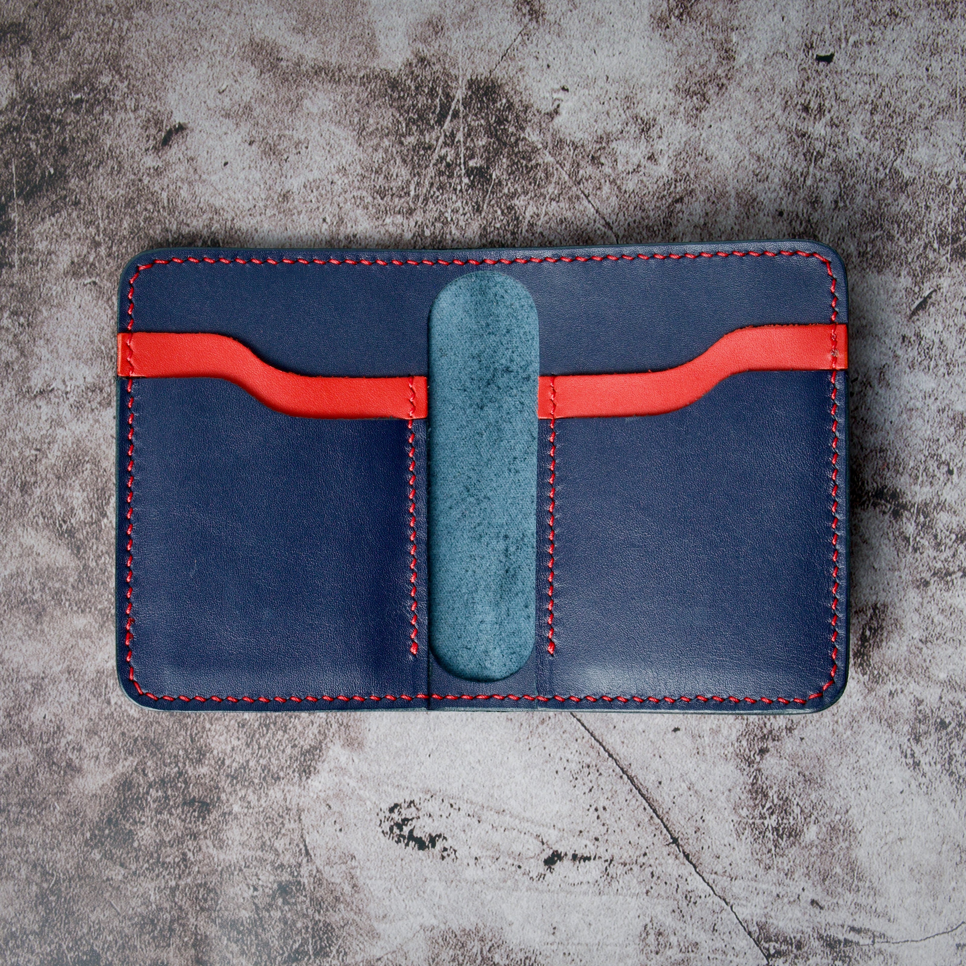 Slim Vertical Bi-Fold Wallet | Ravi Fold